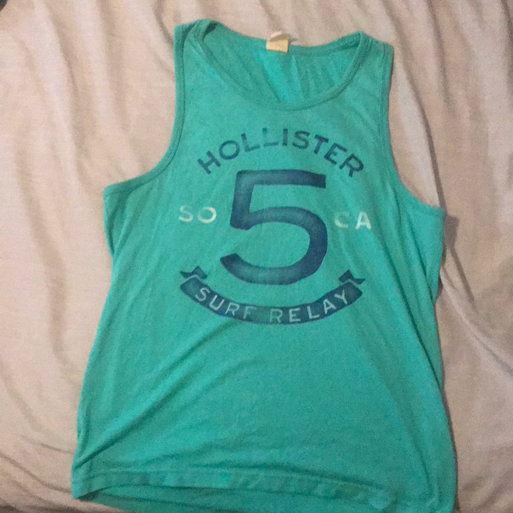 Hollister surfer tank top